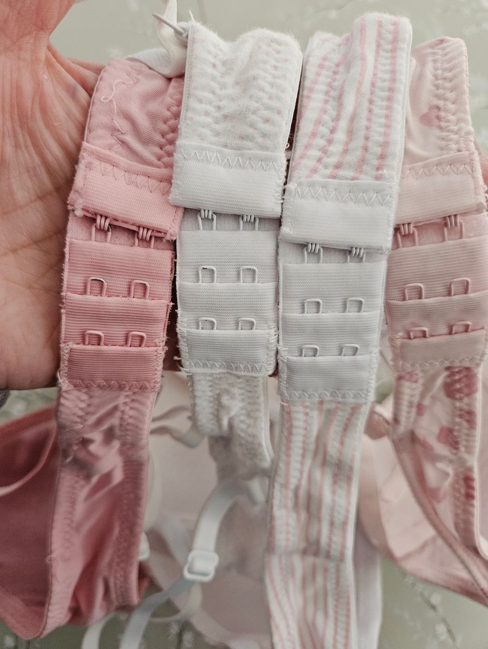 Primark Girls Pink and White Training Tween Bras Bundle (4) Size 30AA - Picture 8 of 9